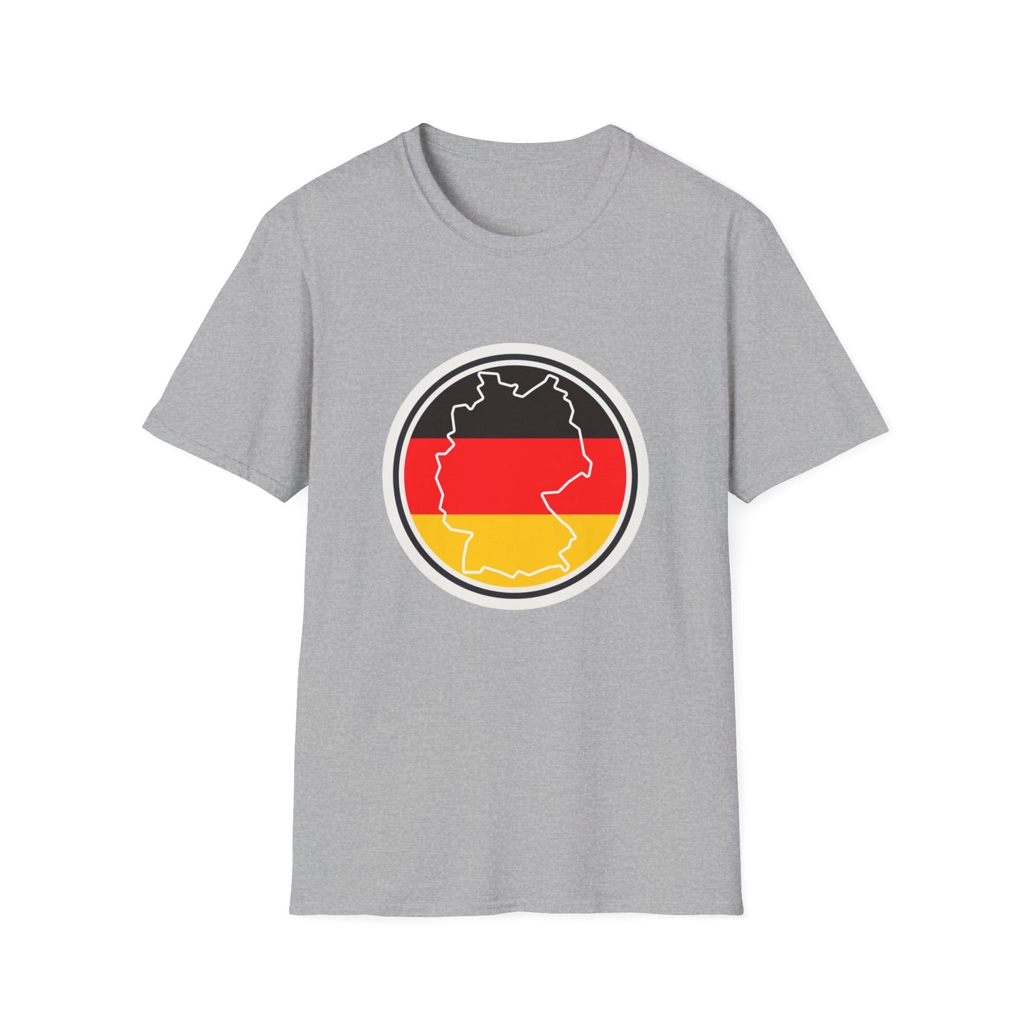 Herzlich Willkommen in Deutschland auf Unisex T-Shirt - Frieden und Liebe, Liebevolle Gastfreundschaft, Welcome to Germany, I Love Germany