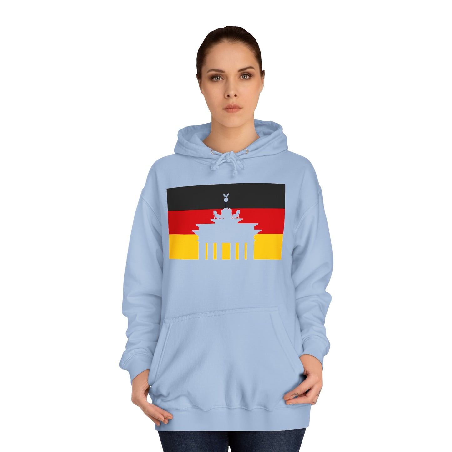 Brandenburger Tor auf Unisex Hoodies tragen - Top Qualität