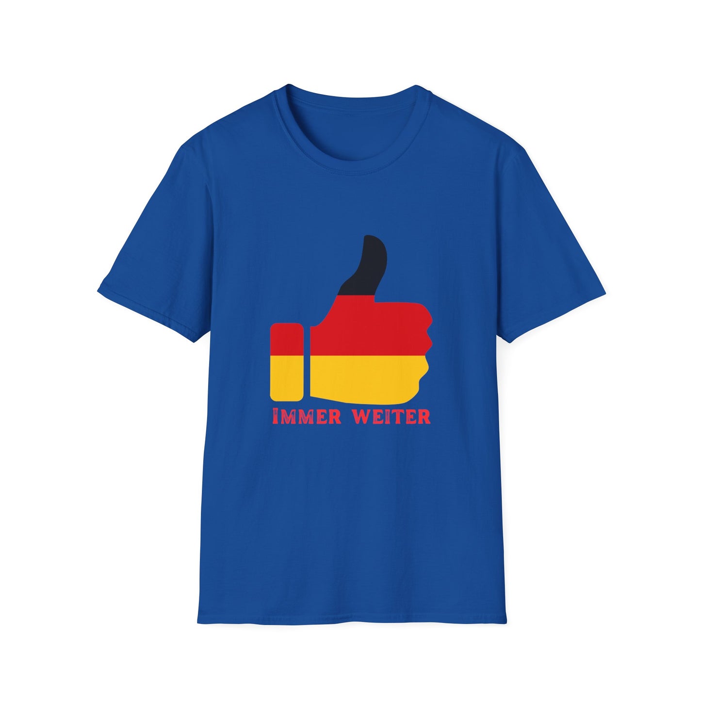 Immer weiter, Unisex Fanmotivtrikot für die Mannschaft, aus bester Qualität