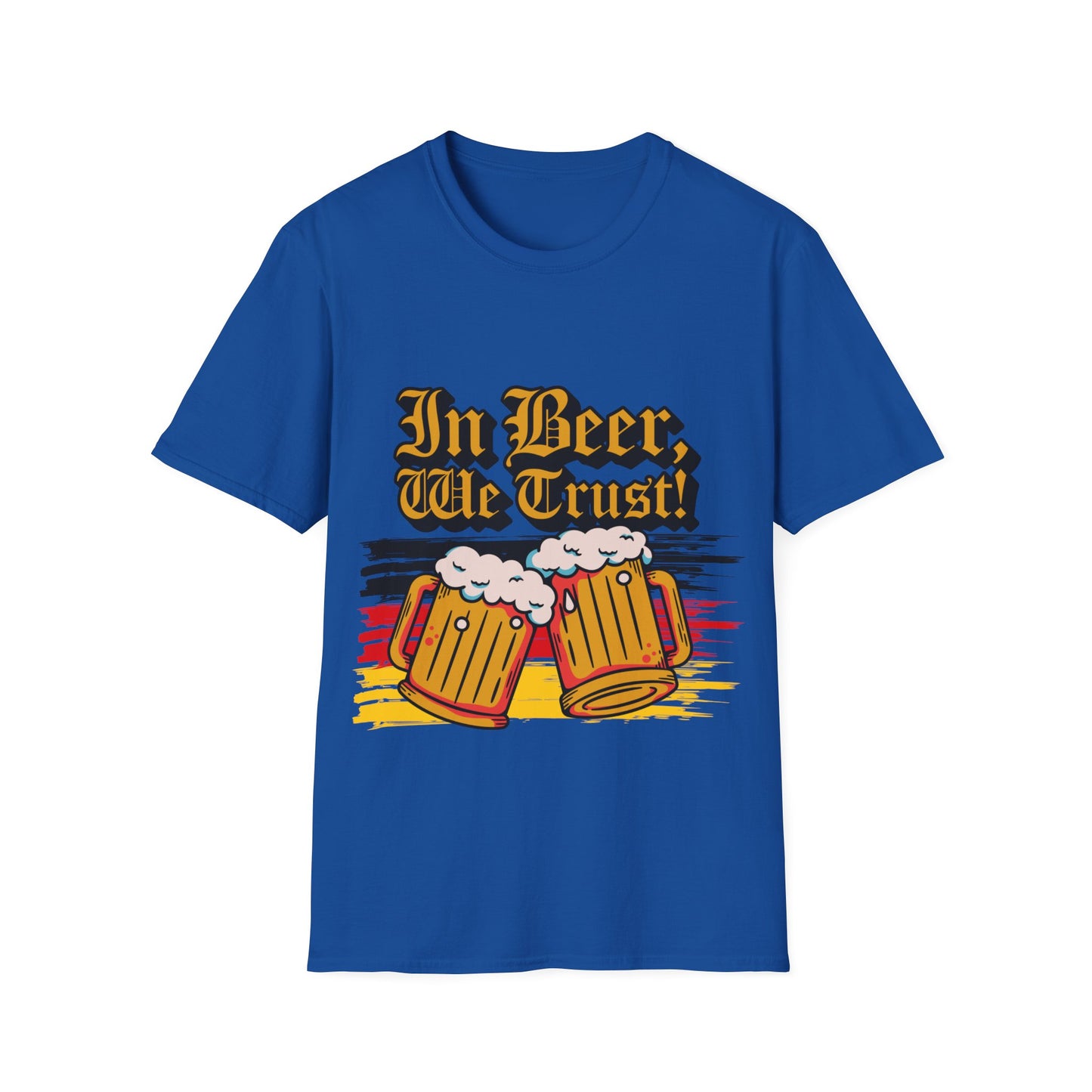 Prost und Cheers aus Deutschland - Auf trendigen Unisex T-Shirts, German Beer quality