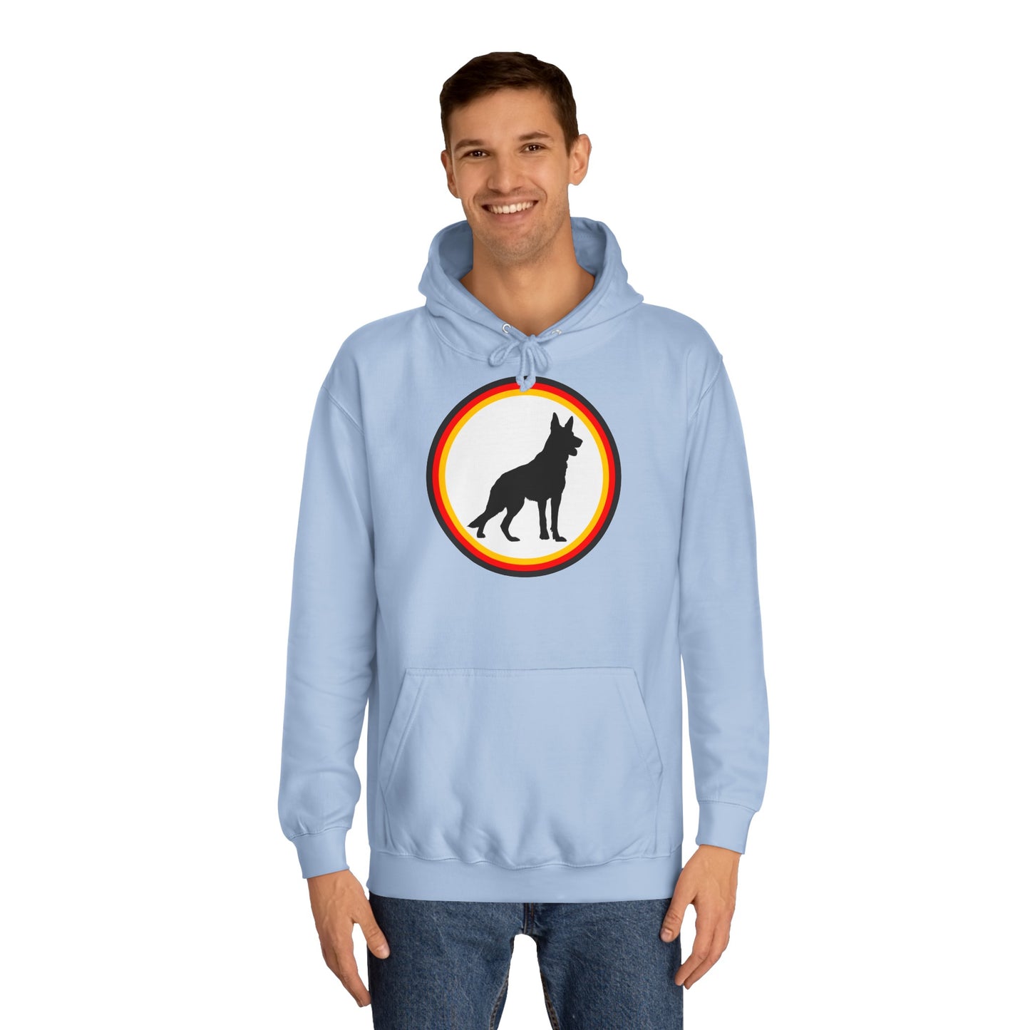 Deutscher Hund - Echter Wächter für Deutschland - Hoodie-Version.