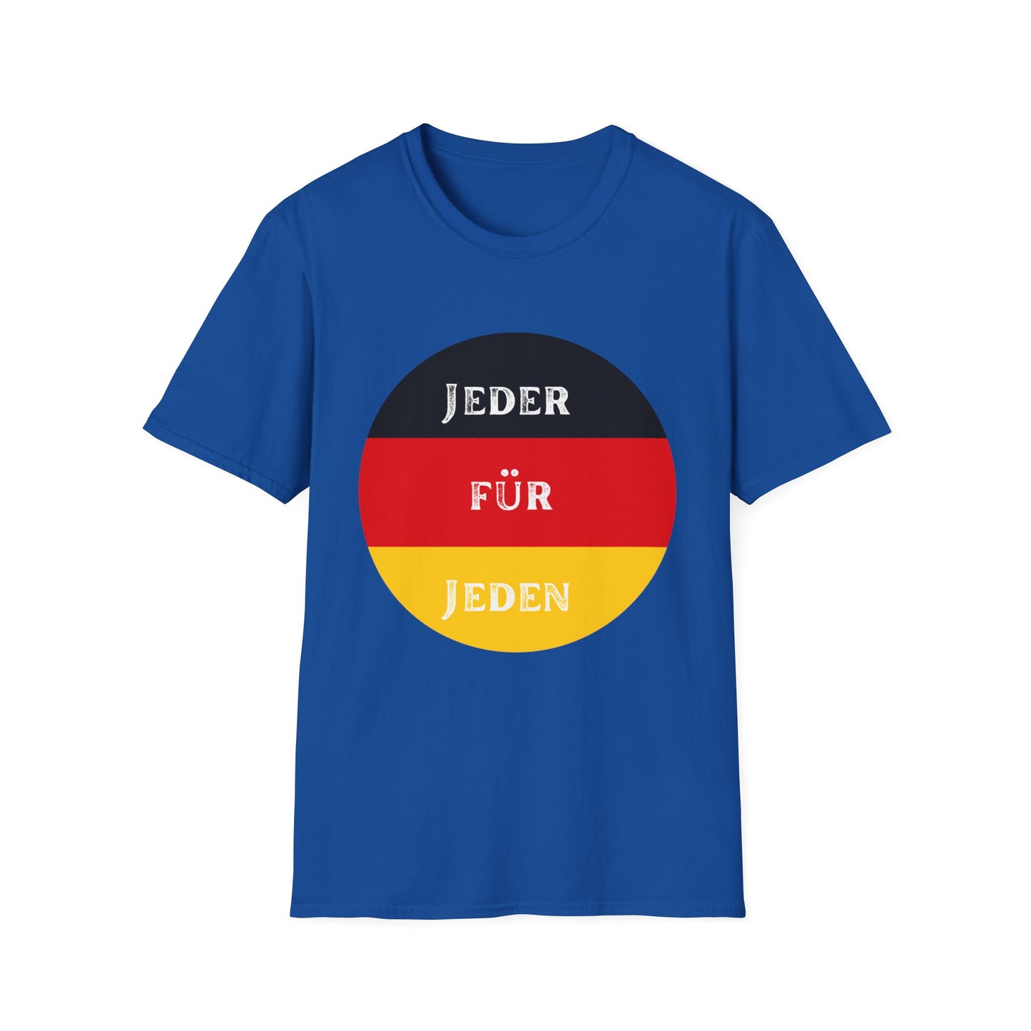 Jeder für Jeden unisex T-Shirt