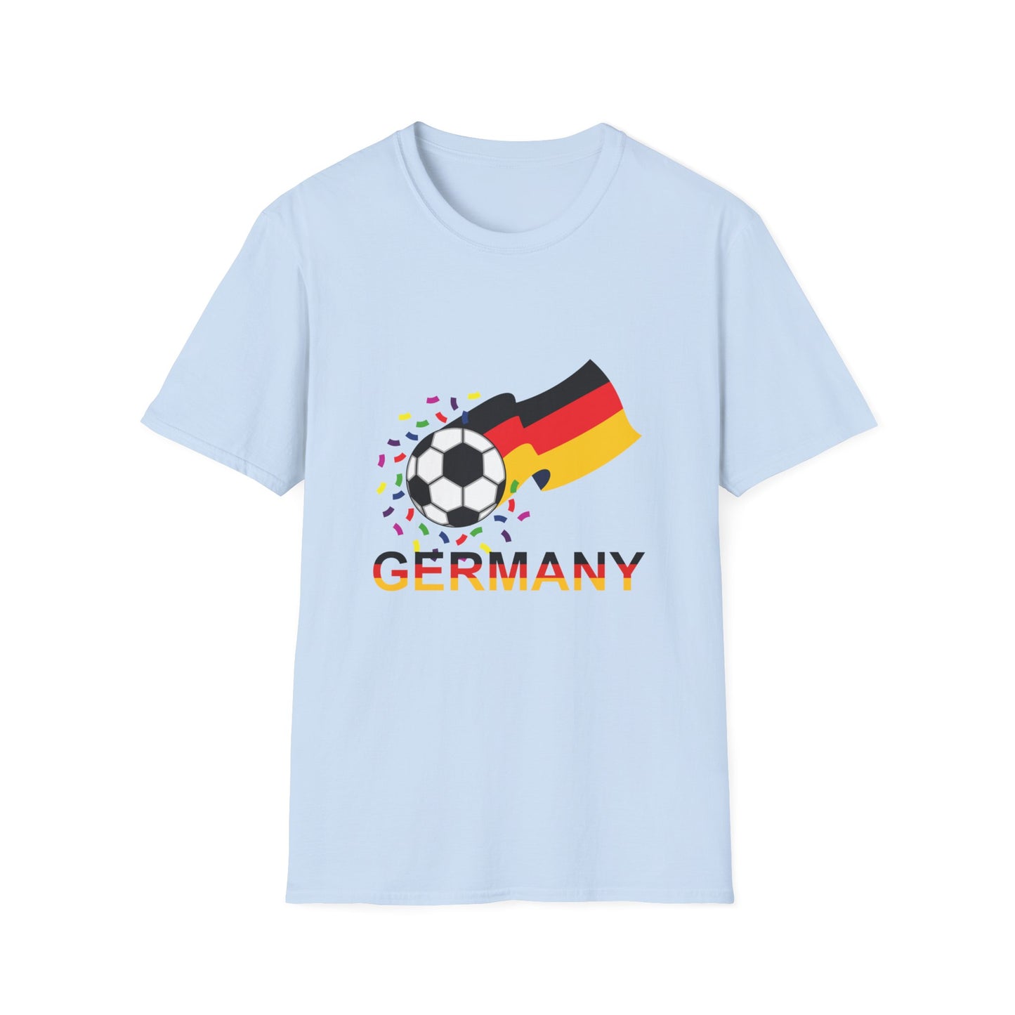 Deutsche Nationalmannschaft Fußballfan T-Shirts, Verschiede Designs, Unisex T-Shirt, Fanmotivtrikot, EM UEFA 2024 Siege, German Soccer Team