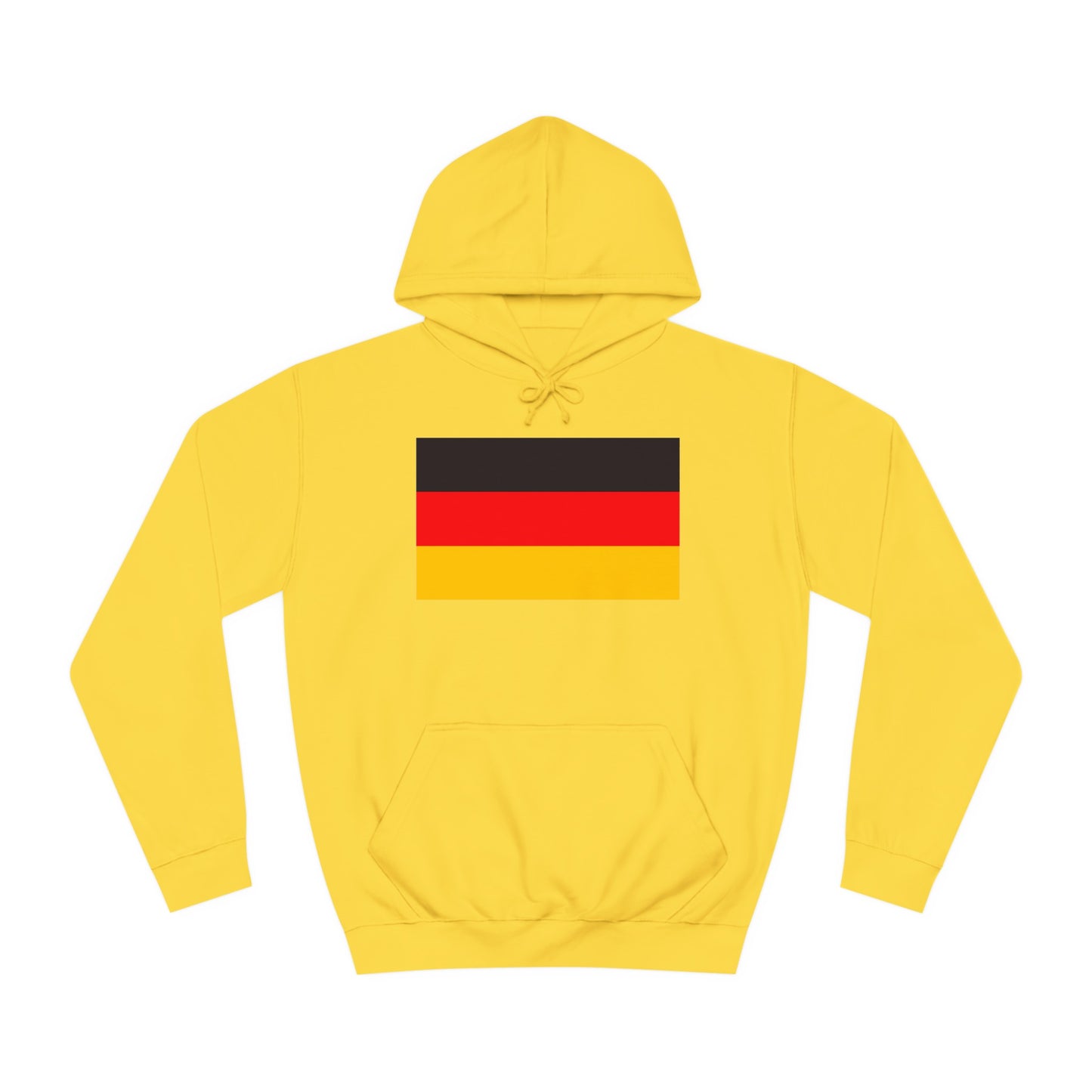 Hochwertige Unisex-Hoodies mit gedruckter deutscher Flagge