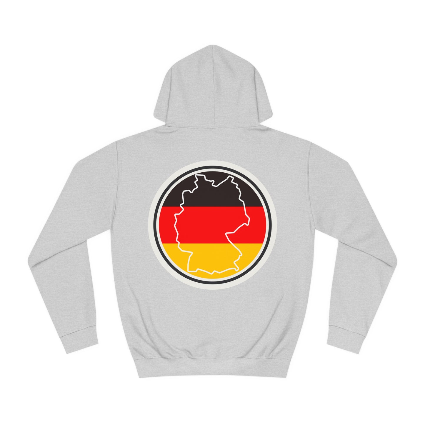 Erleben Sie die Schönheit und Leidenschaft des Fußballs in Deutschland - Beidseitig bedruckt - Hochwertige Unisex-Kapuzenpullover