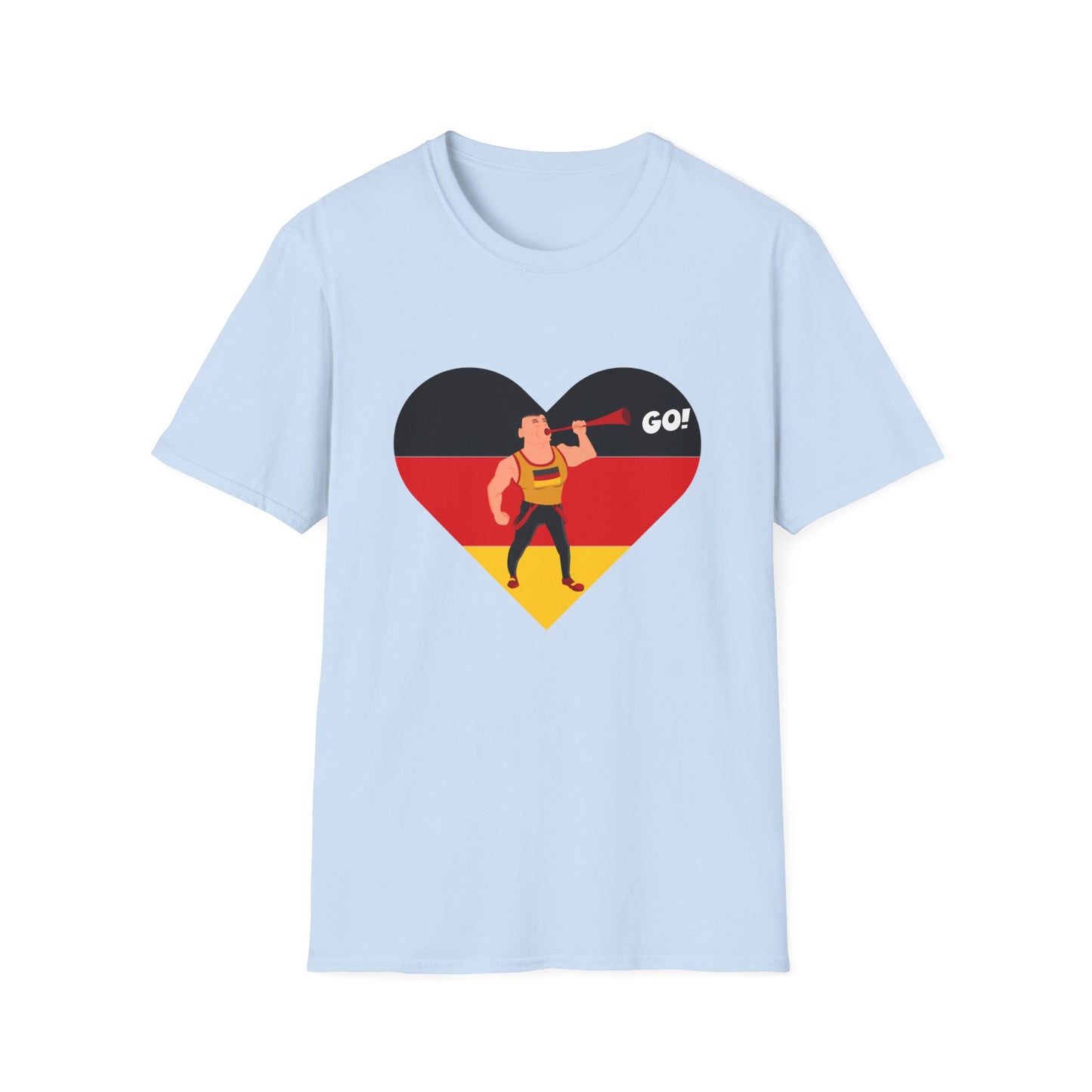 Fußballfan Unisex T-Shirts - Allez Deutschland