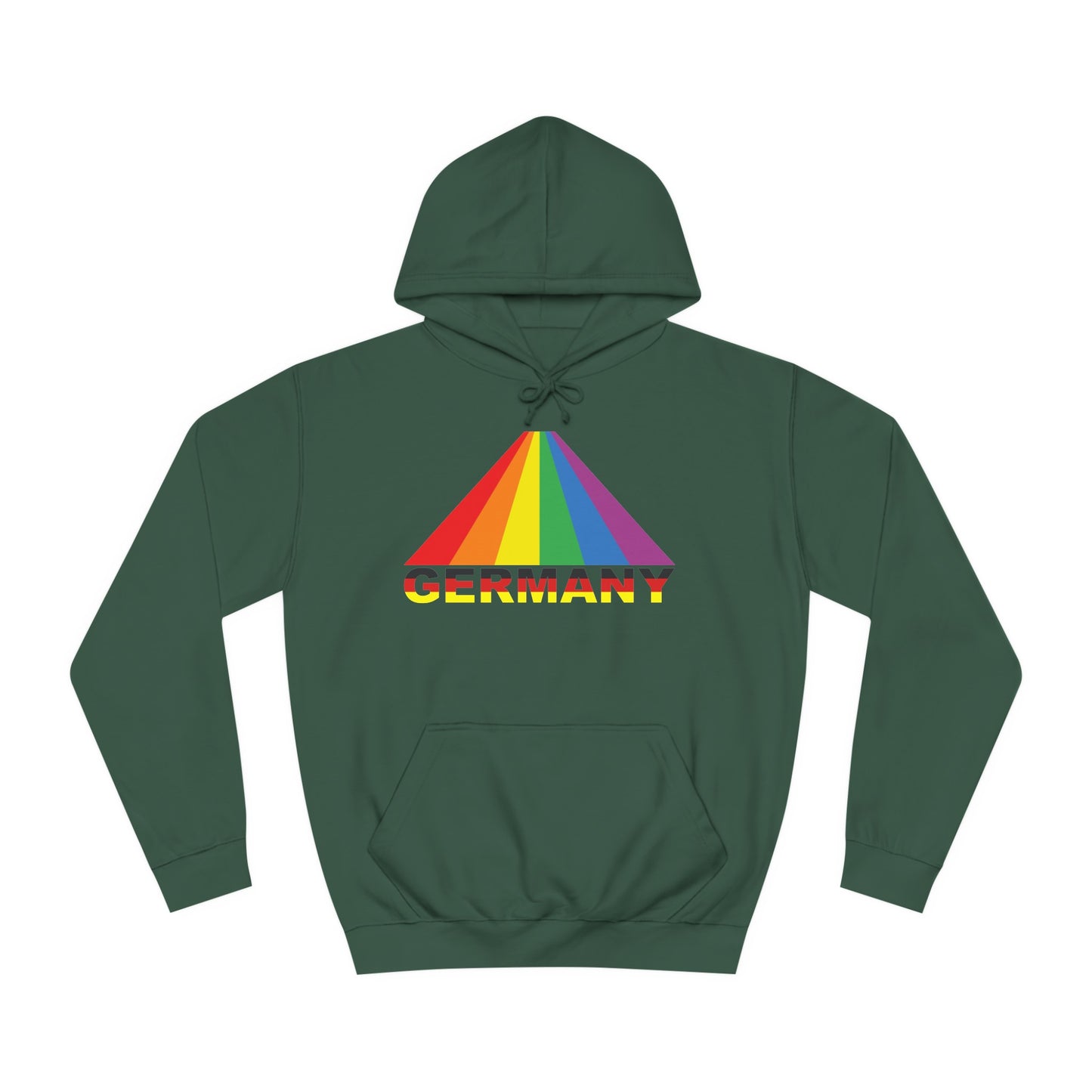 Hochwertige Hoodies - Regenbogen für Deutschland