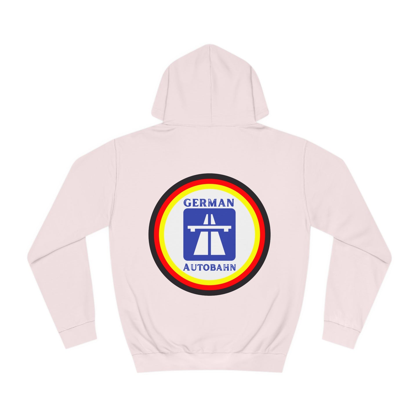 Hochwertige Unisex Hoodies für Autobahnfans - Beide Seiten gedruckt - German Highway - No speed limit