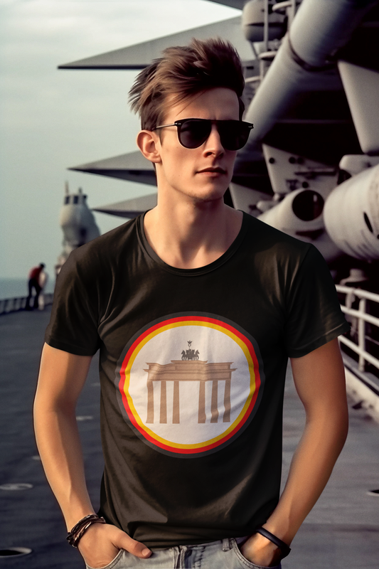 Unisex Brandenburg Tor T-Shirt, Welcome to Germany, Peace Gate, I love Germany, Ich liebe Deutschland