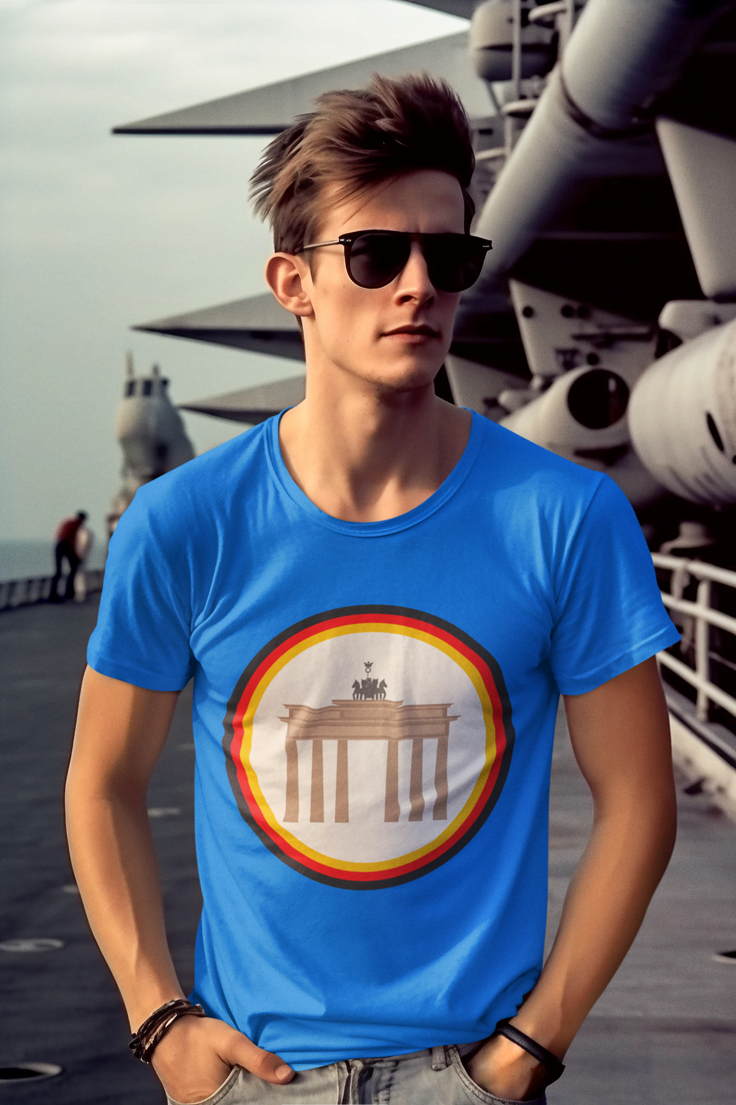 Unisex Brandenburg Tor T-Shirt, Welcome to Germany, Peace Gate, I love Germany, Ich liebe Deutschland