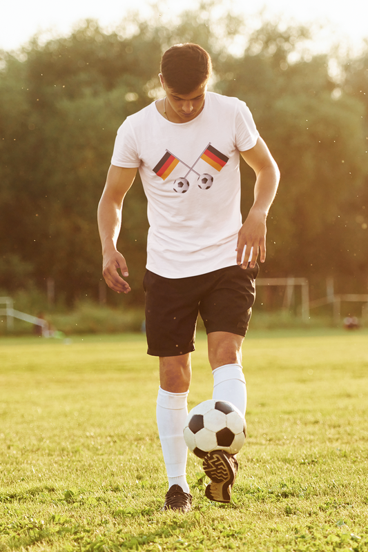 Unisex T-Shirt, Fanmotivtrikot für Deutschland