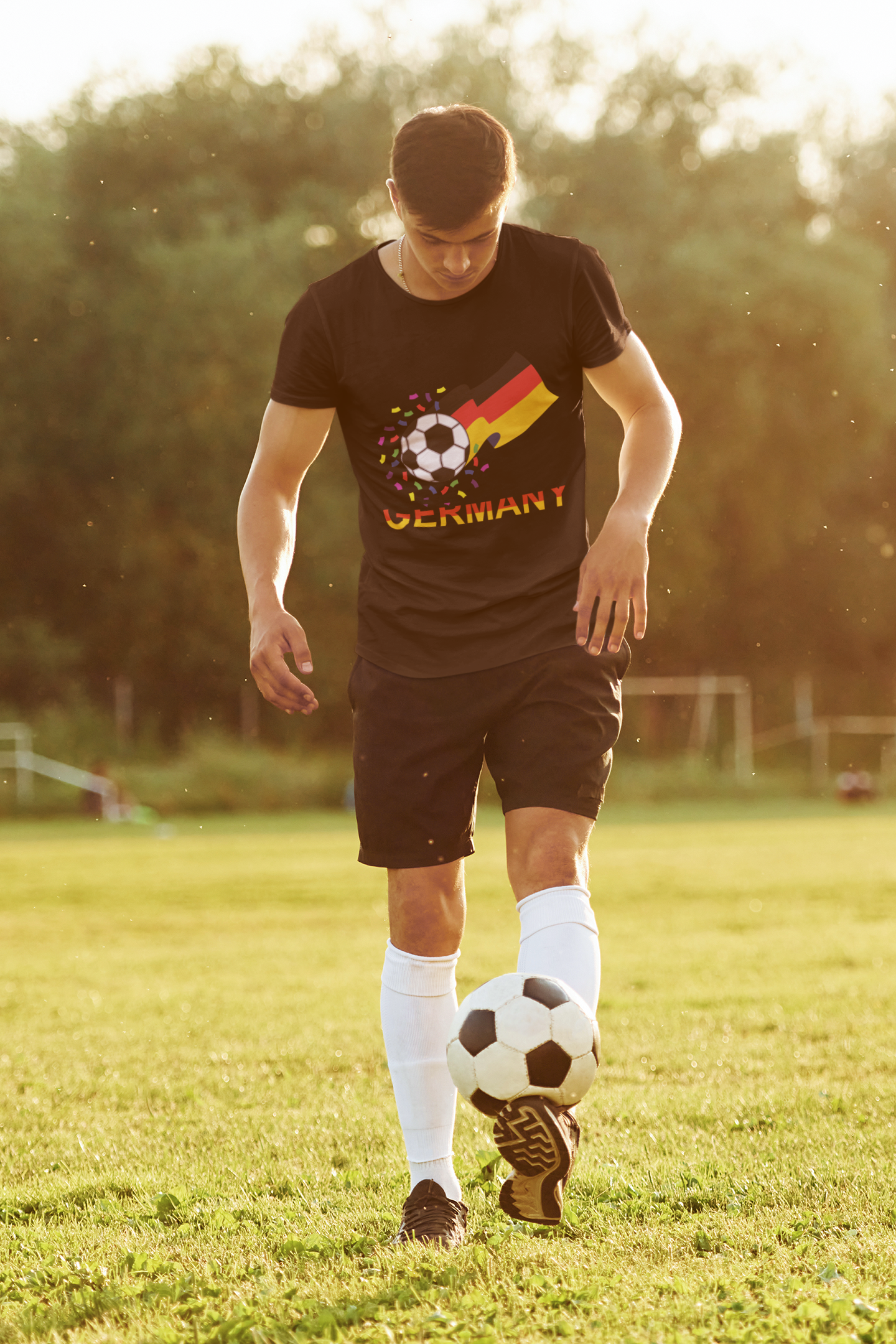 Deutsche Nationalmannschaft Fußballfan T-Shirts, Verschiede Designs, Unisex T-Shirt, Fanmotivtrikot, EM UEFA 2024 Siege, German Soccer Team