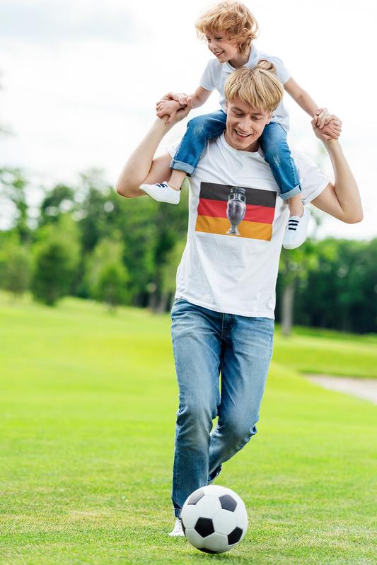 Fußballfan Unisex T-Shirt mit Fanmotiv für EM 2024 Siege, German Soccer Team