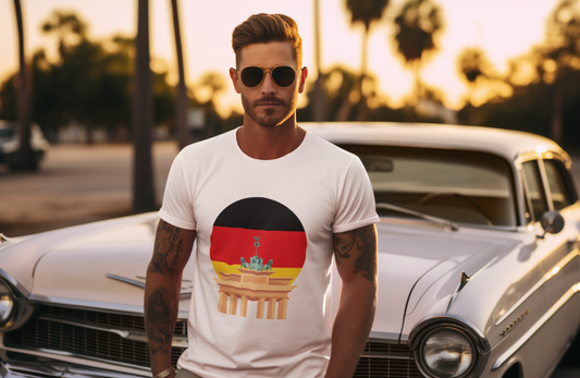 Unisex Brandenburg Tor design T-Shirt