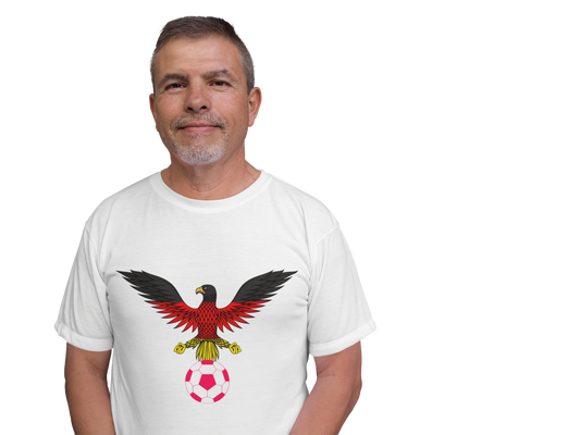 Deutscher Adler auf dem Weg zum Sieg, trage ihn auf Unisex T-Shirt und sei siegreich