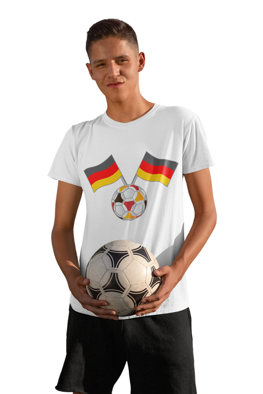 Deutsche Nationalmannschaft Fußballfan T-Shirts, Verschiede Designs, Unisex T-Shirt, Fanmotivtrikot, EM UEFA 2024 Siege, German Soccer Team